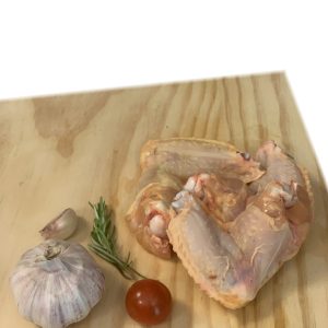 Alitas de pollo de corral