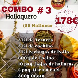 Combo para Hallacas #3 (80 Hallacas aproximadamente)