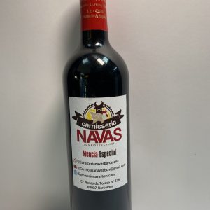 Vino tinto mencia Carnicería Navas