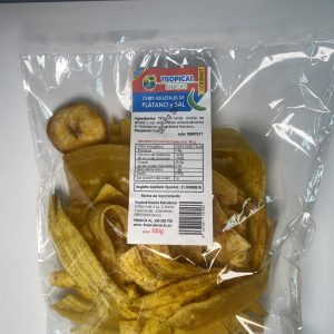 Chips plátano con sal 150g