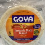 Arepa de maíz blanco Goya (5 unidades)