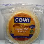 Arepa de maíz amarillo Goya (5 unidades)