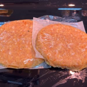 Hamburguesa pollo con zanahoria 2 Ud 150g c/u